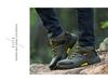 Men's Plus Velvet High-Top Hiking Shoes, Size 46-47 – Non-Slip, Wear-Resistant for Autumn/Winter Outdoor Adventures
