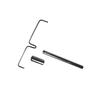 2 Sets Popcorn Maker Parts Popcorn Machine Replacement Popcorn Stirring Rod Dz
