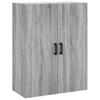 Highboard Gray Sonoma 69.5 x 34 x 180 cm Particleboard