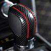 Carbon Fiber DSG Gear Shift Knobs Cover for VW Golf MK7 Mk2 Jetta MK6 Passat Tiguan Polo Handle Head Adapter Car Accessories