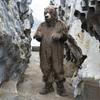 Fantasia de Urso de Corpo Inteiro para Carnaval, Festa de Halloween, Cosplay, Adulto, Unissex, Traje de Animal em Látex
