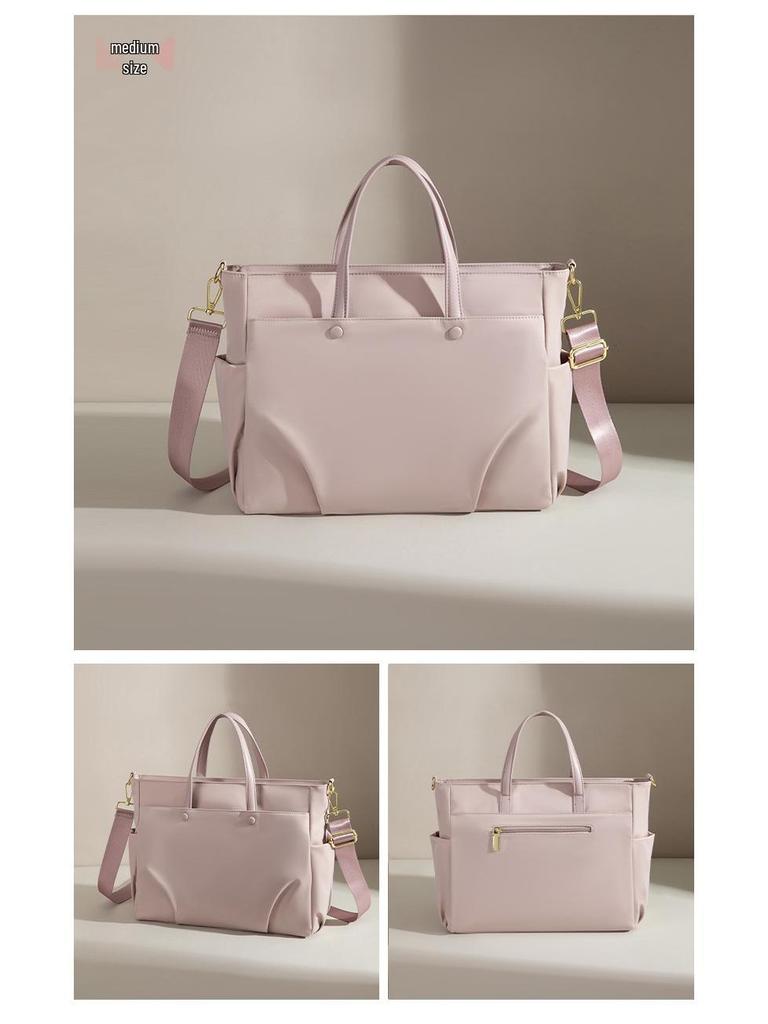 2024 Unisex Laptop Bag: Fits 15.6-inch, Large Capacity, Simple Commuting, Shoulder/Crossbody Style