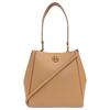 Mcgraw Logo Magnetic Snap Bucket Bag Women Bags Tiramisu 158499-227