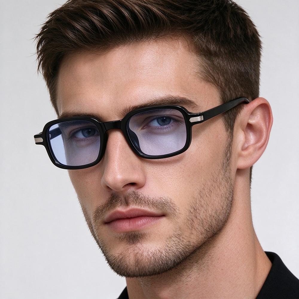 New Vintage small Square Sunglasses Women Men Rectangle Sun Glasses Female Oval Eyewear Sunglasses for Male Female Eyeglasses