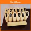 Finlandia Kubb Giocattolo in Legno Esterno per Bambini Gioco di Bowling Numerico per Bambini