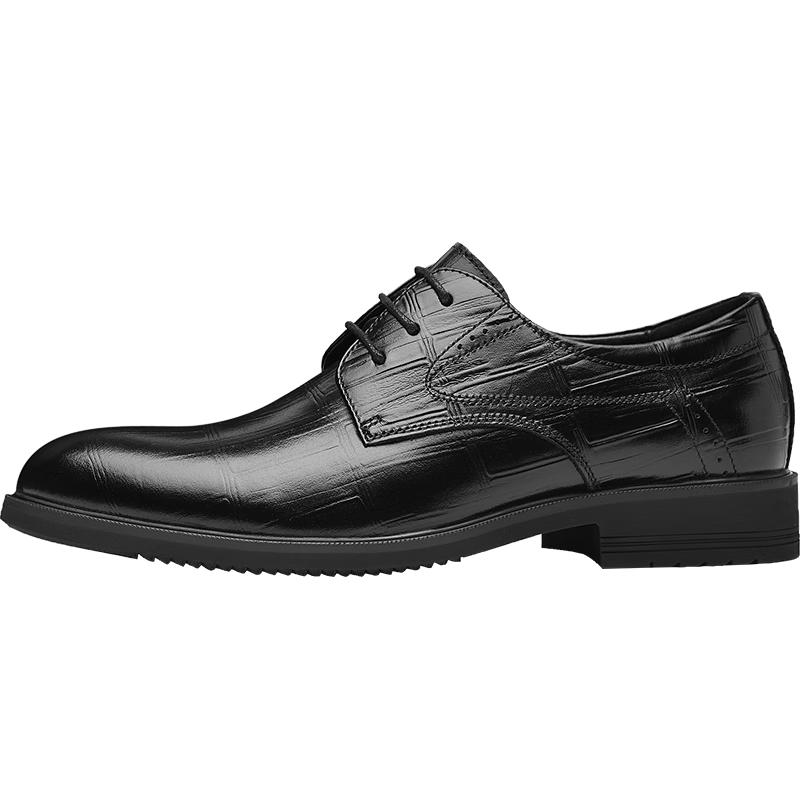 HLA Men s Leather Derby Shoes 39