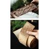 Xmas Gift Christmas Ribbon 2m Burlap Ribbon New Fabric Swirl Ribbon