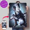 Monkey King Action Pose Metal Poster Customized Wall Art Retro Vintage Metal Signs for Man Cave Home Decor Room Accessories Bar