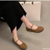 Fashion Spring women's outdoor shoes retro round toe cute casual fashion simple comfortable versatile women's single shoes