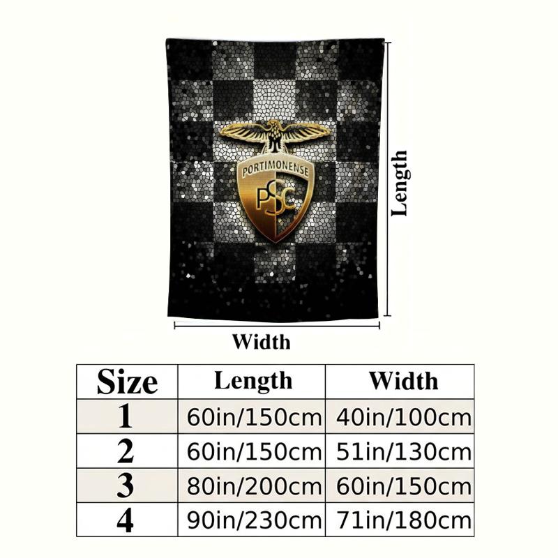 Tapeçaria de Parede do Portimonense SC Pendente de Parede Estético Manta de Tecido Impresso Tapeçarias Decorativas para Quarto Sala de Estar Decoração de Casa