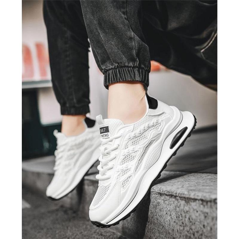 Men's Shoes, Low-cut, Thick-soled Sports And Casual Shoes, Fashion, All-match, Breathable Men's Shoes