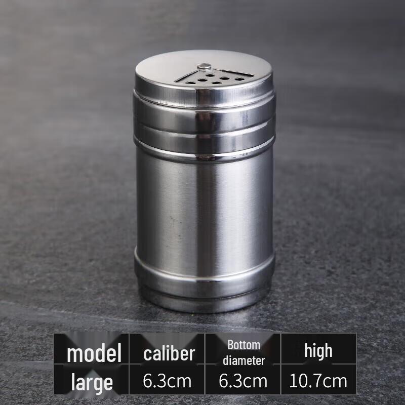 Stainless Steel Seasoning Shaker Jar