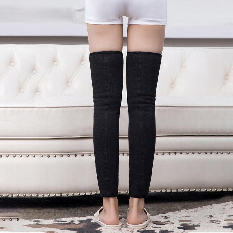 Winter Knee Warmers Imitation Cashmere Knee Pads Thermal Leggings Cold Protection for Women Men