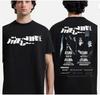 Camiseta Preta com Estampa Frente e Verso The Cure Tour 2026