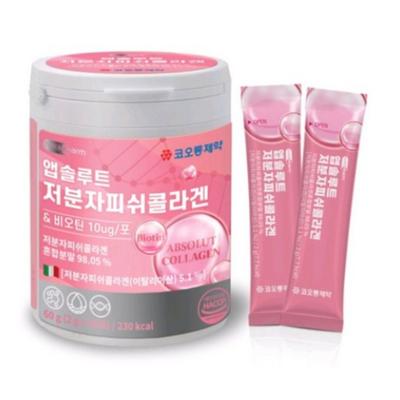 Kolon Pharmaceutical Βιοτίνη 10mcg Απόλυτα Χαμηλού Μοριακού Βάρους Κολλαγόνο Ψαριού 2g x 30 φακελάκια, 60g, 1 μονάδα, Κορεατικό τρόφιμο υγείας