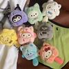 Kuromi & Melody Cartoon Plush Toy Keychain - Cute Pendant Charm for Bags and Claw Machines