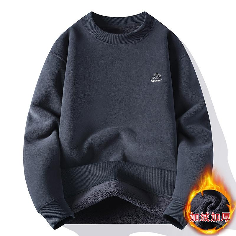 Hoodie Crew Neck Winter Middle-Aged & Young Printed Fashion Top M