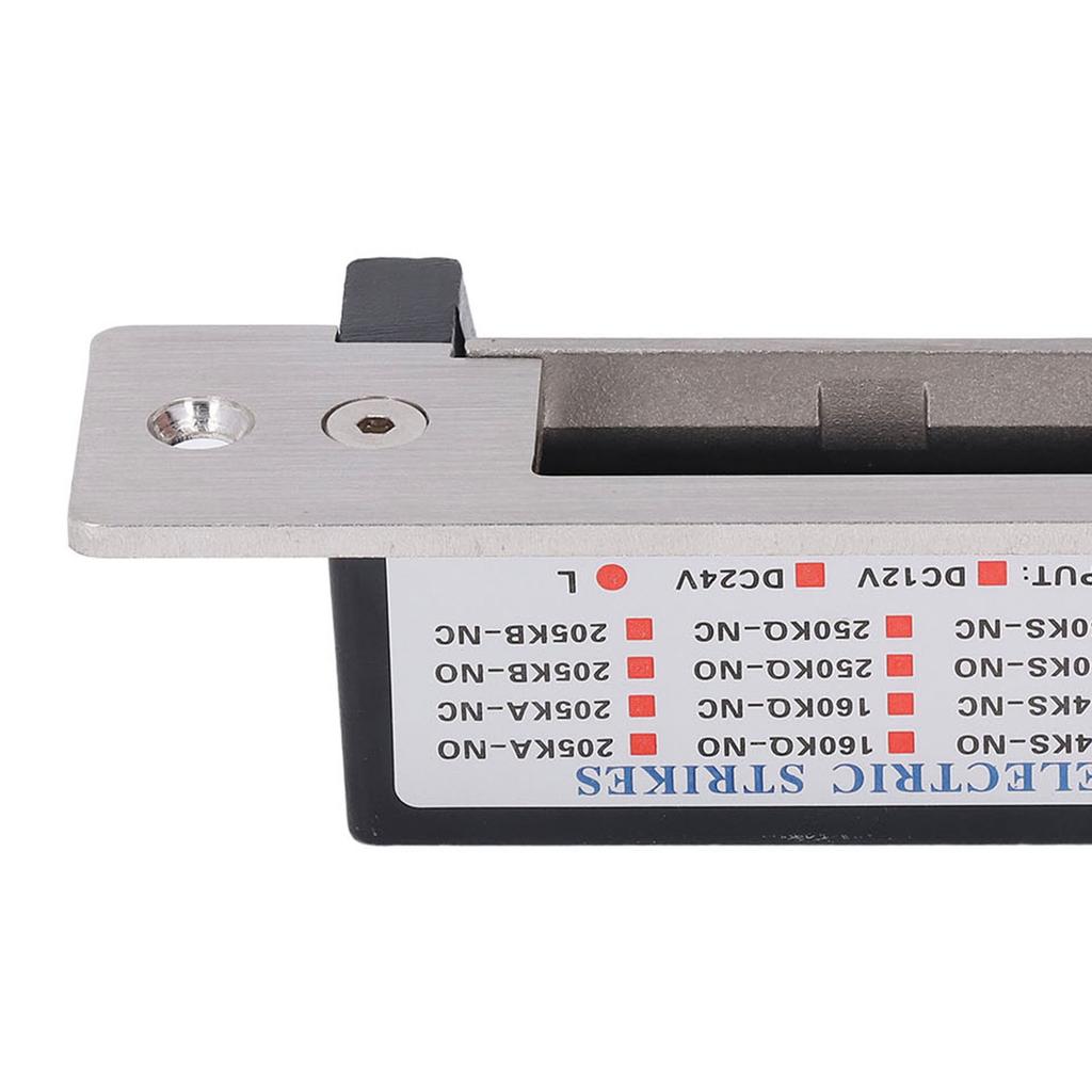 Hochleistungs-Elektrischer Türöffner Fail Secure Fail Safe Elektrischer Türöffner DC 12V für Tür-Zutrittskontrollsystem Zylindrische Schließgarnituren