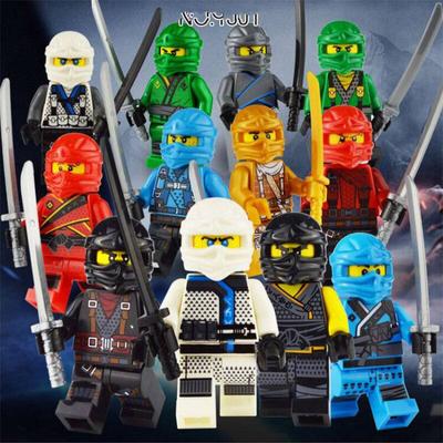Famoso filme de ação 12 minifiguras construção bloco tijolo kits modelo meninos criança crianças presentes dias
