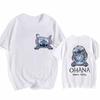 Hip Hop Shirt EU Size Unisex Disney Lilo Stitch Cartoon T Shirt Stitch Cute Unisexga Tshirt Yk Graphic Tshirt Top Tees Clothes