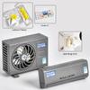 Solar Car Perfume Air Conditioning Decorative Car Air Freshener Aromatherapy Interior Accessories Air Outlet Car Fragrance