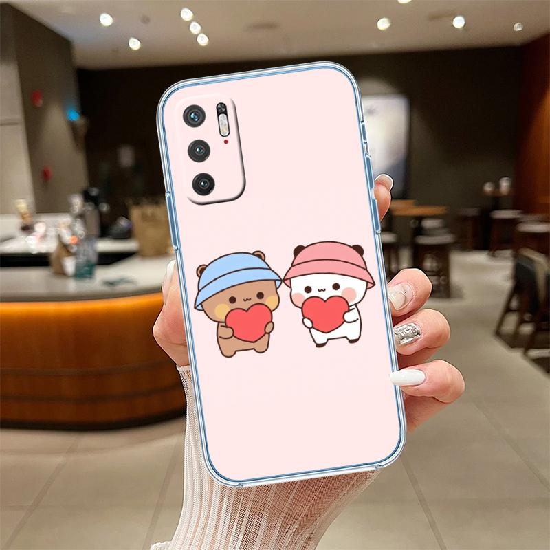 RE14 BUBU DUDU Transparent Phone Case for LG K22 K30 K40 K40S K41 K42 K50 K50S K51 K51S K52 K61 K62 K71 K92 Q60 Q61 V40 V50 V60