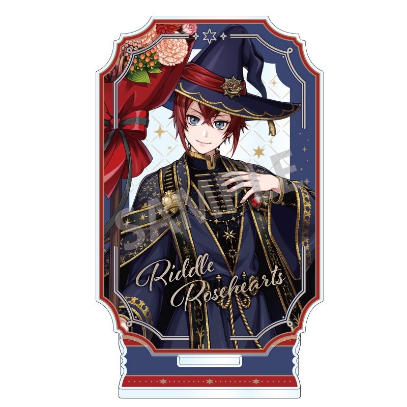 Game Twisted Wonderland Acrylic Figure Stand Model Plate Desk Decor Cosplay Malleus Idia Azul Leona Jade Floyd Xmas Gift