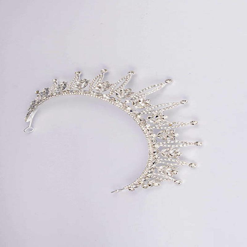 Bridal Accessories Simple Princess Crown Moon Starry Sky Crown Wedding Makeup Dinner Accessories Women