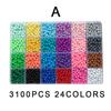 Non-Toxic 24Color/Set Water Magic Sticky Beads Set Puzzle Toys For Kids Children'S Toy Education Brain Children