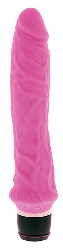 Dildo vibrant Large Classic 19 x 4.3cm Rose - Seven Creation - Godes Vibrants