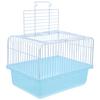 ABS Tragbarer Vogelkäfig für kleine Vögel Wellensittiche Unzertrennliche Nymphensittiche Finken Kanarienvögel Kleintiere Reisekäfig Transparent