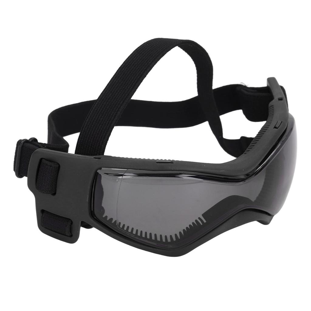 Dog Goggles UV Protection Adjustable Strap Soft Frame Waterproof Anti Fog Stylish Pet Sunglasses