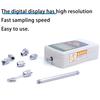 500N Digital Dynamometer Force Gauge Portable Pull Tester LCD Electronic Dynamometer Digital Display Push-pull Force Meter