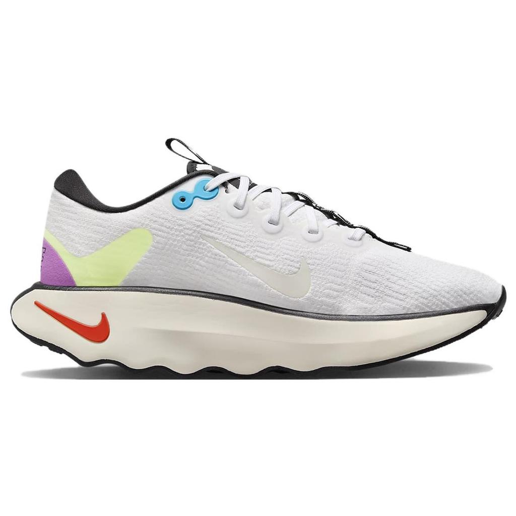 Nike Motiva SE Marfil Pálido Explosión Lima Zapatillas para Hombre Blanco Negro FJ1058-100