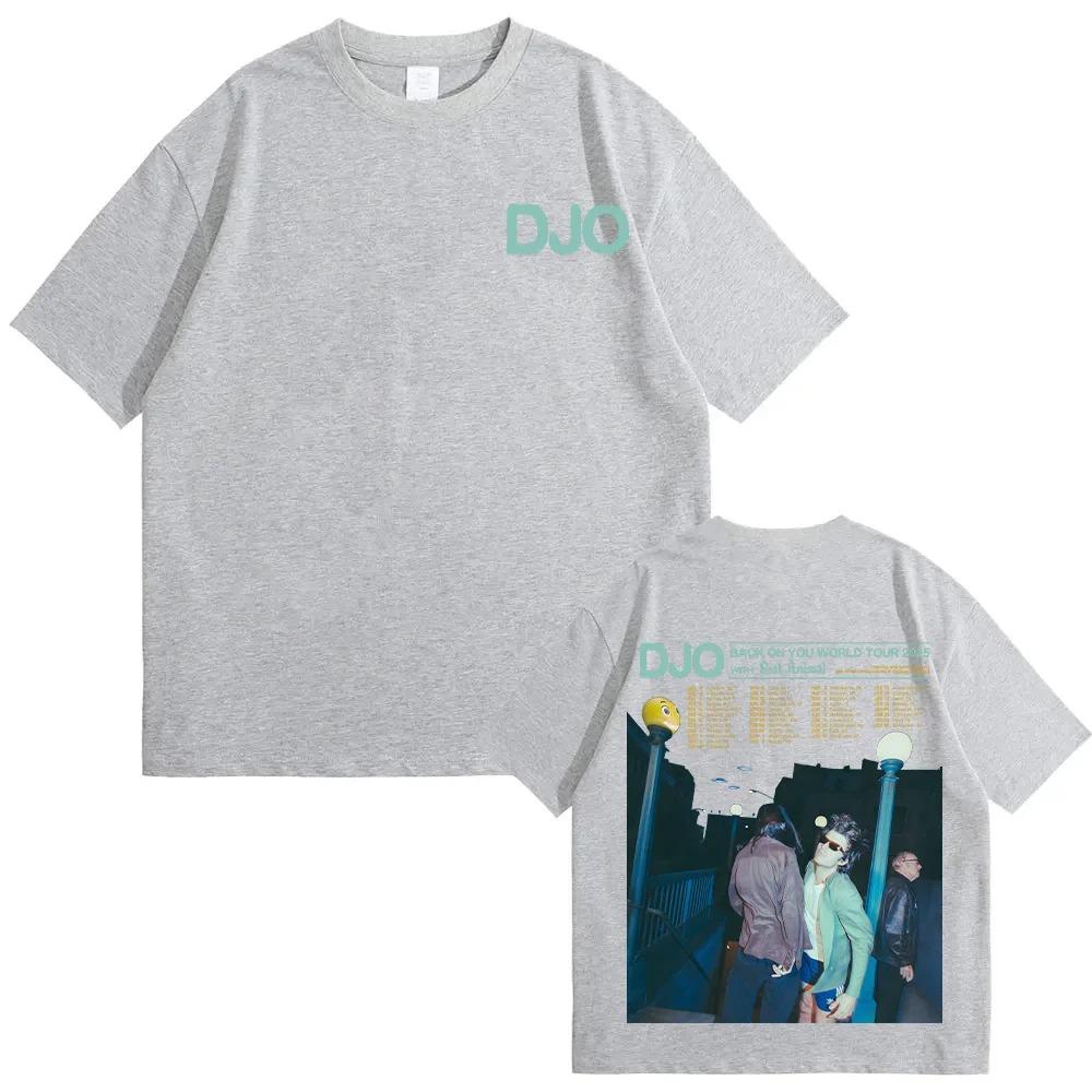 Djo Back on You World Tour 2026 T-shirt Joe Keery Regalo per Nuovi Fan Maglietta Unisex Oversize Cotone Streetwear Top Casual Estivi
