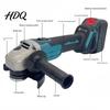Cordless Angle Grinder Lithium Brushless Grinder Adjustable Speed High Torque Electric Tool 950W 8000RPM Steel Cutting Power Tool with Auxiliary