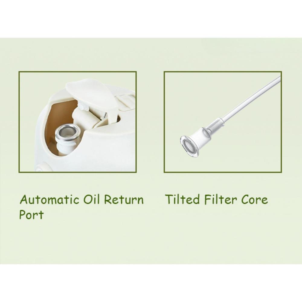 Dispenser Bottle for Kitchen 2 in 1 Olive Oil Dispenser and Oil Sprayer - 470ml Olive Oil Bottle - Oil Sprayer  Cooking Kitchen Salad, Barbecue Black