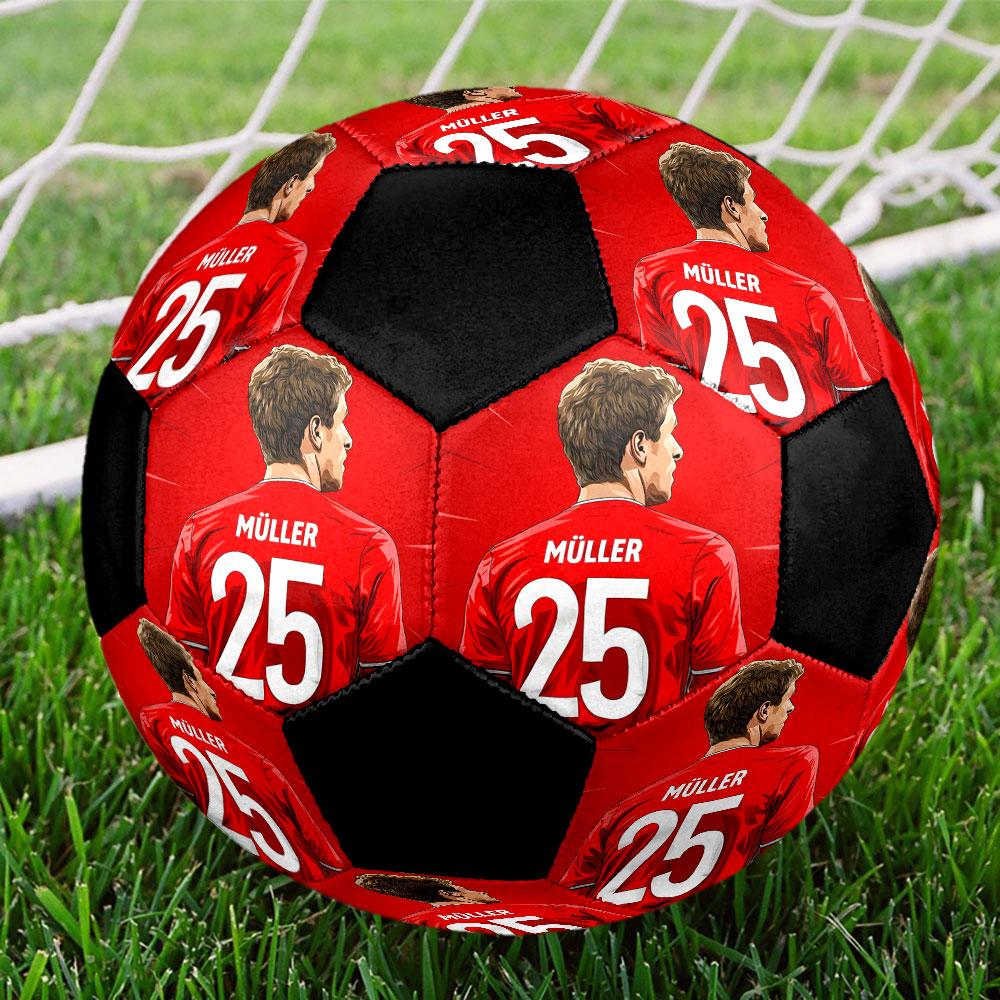1pc FC Bayern Munich Soccer Ball Size 5 Indoor Soccer Ball Fashion Colorful Backyard Game - Great For Sports Fans Gift HE41