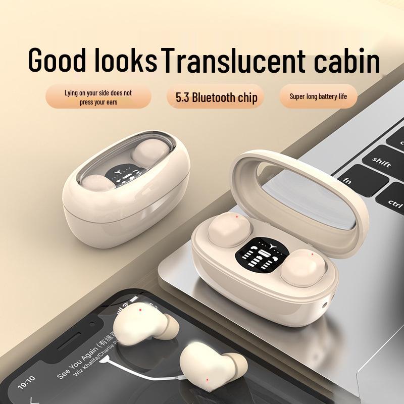 Invisible In-Ear True Wireless Bluetooth Earphones with Long Battery Life and HD Call Quality