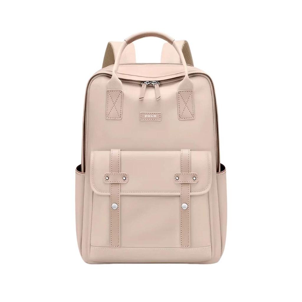 POLO Backpack for Women, Laptop Bag with Large Capacity, College Student Bookbag, 14/15.6-Inch Notebook