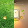 Warm White Plug-in LED Night Light with Light Sensor & Stepless Dimming (110-240V, EU/UK/AU)