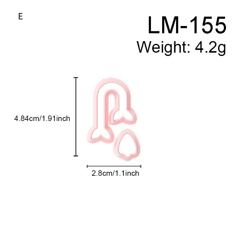 Unique Shaped Polymer Clay Molds Clay Cutting Molds Tools For Diy Earring Jewelry Ornaments