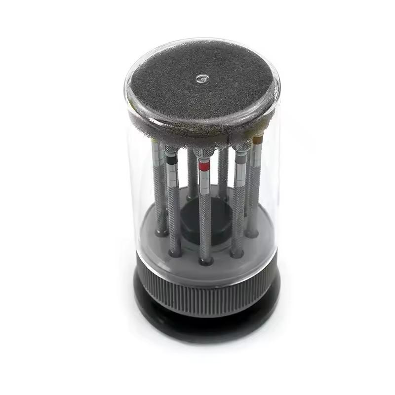 9pcs Stainless Steel Precision Screwdriver Set Watch Repair Tool Kit for Watchmaker Watch Glasses Flat Blade Assort Slotted Tool