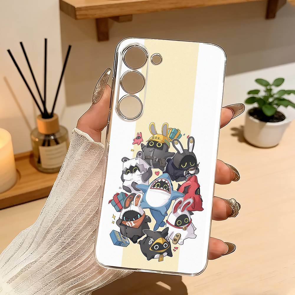 Игровой чехол для телефона Bangboo из игры Zenless Zone Zero для Samsung A10 A12 A31 A40 A70 Прозрачная крышка