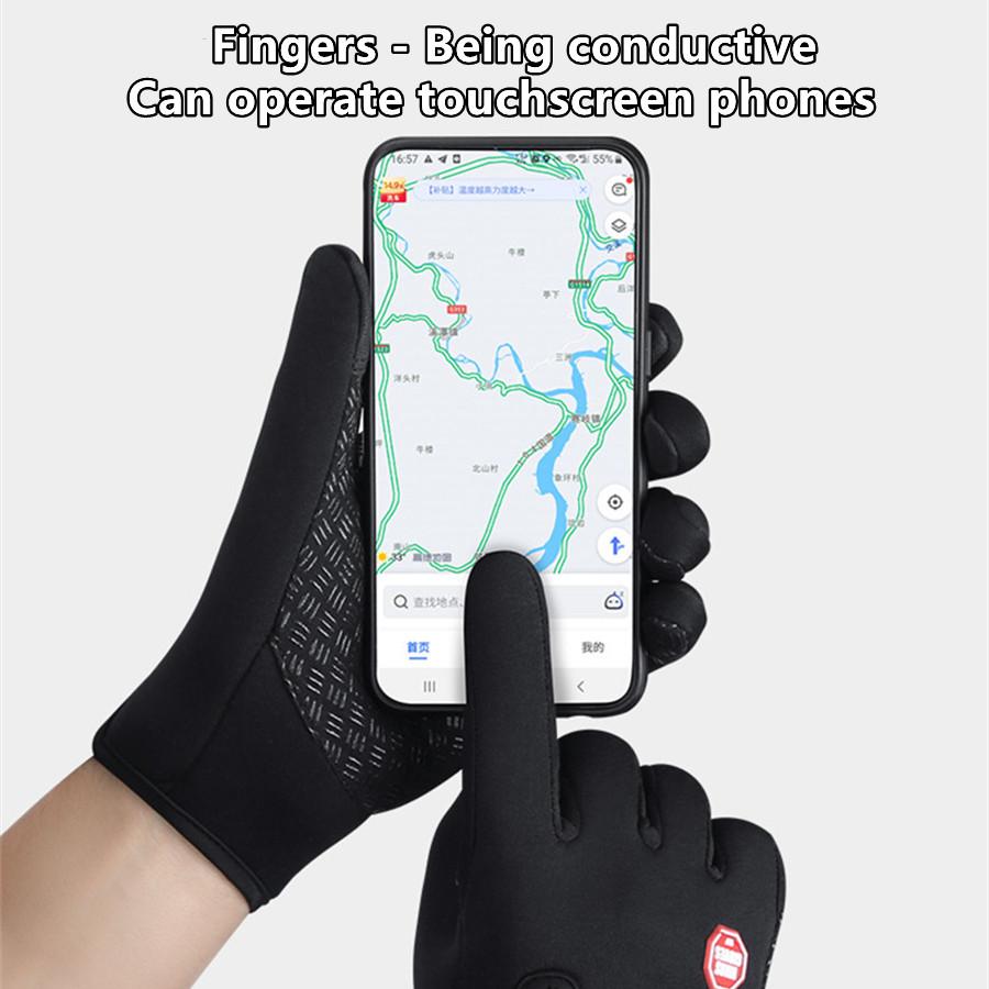 Χειμερινά γάντια για άνδρες Γυναικεία ζεστά γάντια τακτικής Οθόνη αφής Αδιάβροχη πεζοπορία Σκι Ψάρεμα Ποδηλασία Snowboard Αντιολισθητικά γάντια