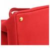 Auth PRADA Canapa Tote Bag Red Canvas BN1872 pr9946dd Used