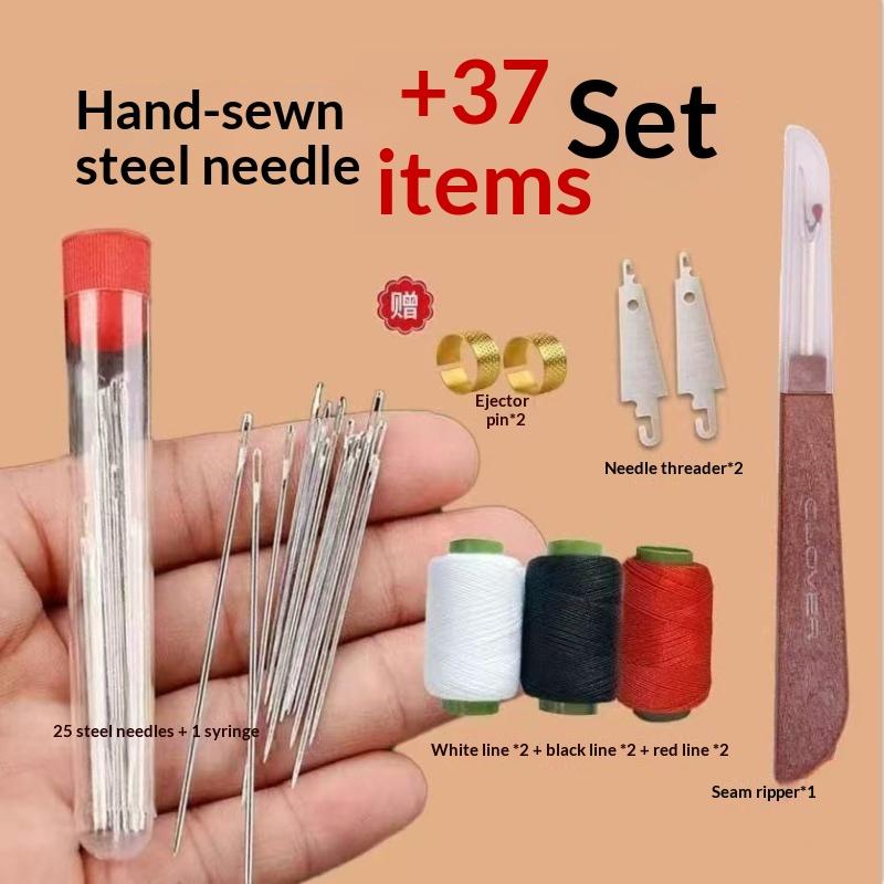 Needle and Thread Kit Portable Multi-Function Hand Sewing Tool Set for Home Clothing Repair DIY Craft Projects