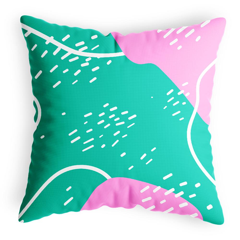 Nordic Style Pillowcase, Small, Fresh and Multi-color Outdoor Camping Pillowcase, Durable and Soft, Household and Commercial Pillowcase