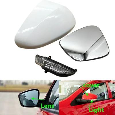 Car Reserving Rearview Mirror Cover Housing Shell Glass Lens For Roewe 350 2014-2015 For MG 550 750 MG5 MG6