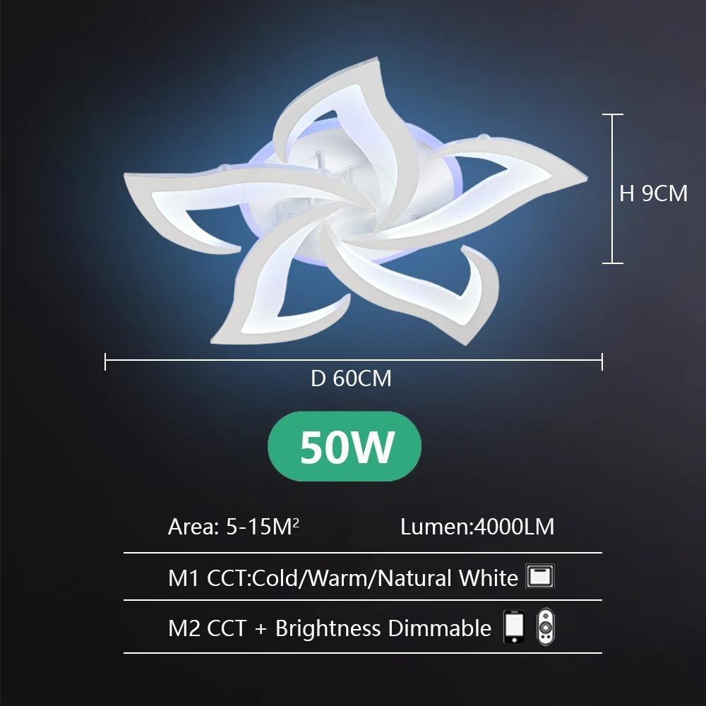 RALAN LED Ceiling chandelier Decorative Art Lighting lustre Fixture App Control Living Room Bedroom ceiling pendant lamps